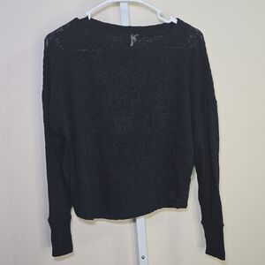 Anthropologie Black‎ Sweater Ladies Sz XS